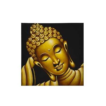 Quadro Viso Buddha Dorato Declinato < # Quadri Canvas (Dipinti a Mano) <  Quadri-Decorazioni in Metallo-Specchi < Complementi d'Arredo < Il Mercante  dei Sogni